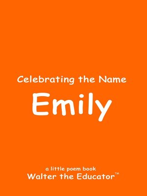 cover image of Celebrating the Name Emily